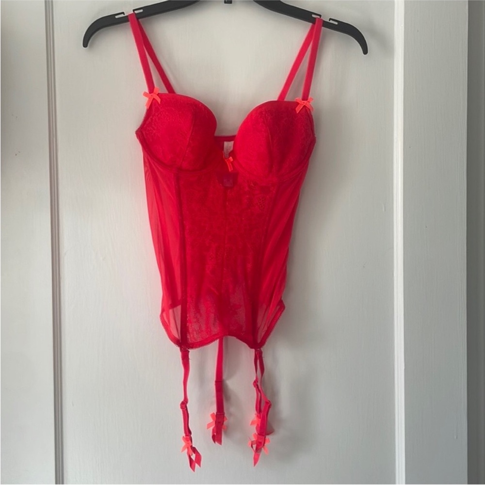 New! Red Victoria’s Secret Corset 34B